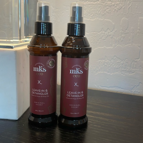 x2 MKS eco X - Leave-In Treatment & Detangler - Moroccan ArganOil NEW X2 4ozeach - Picture 1 of 5